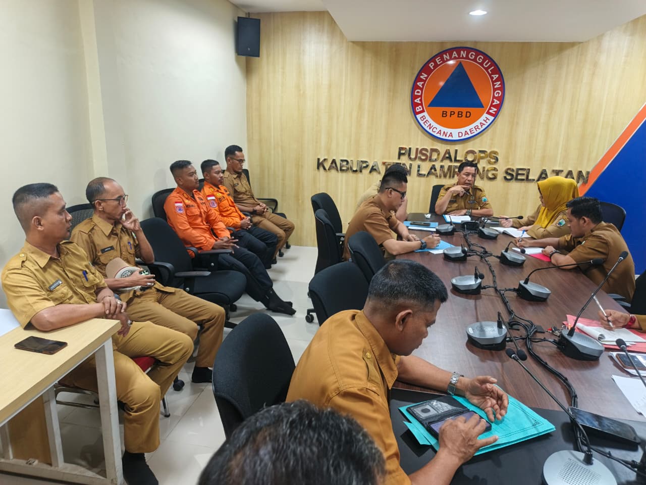 Rapat Umum BPBD Lampung Selatan